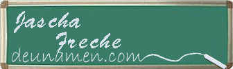 Jascha Freche Visitenkarte